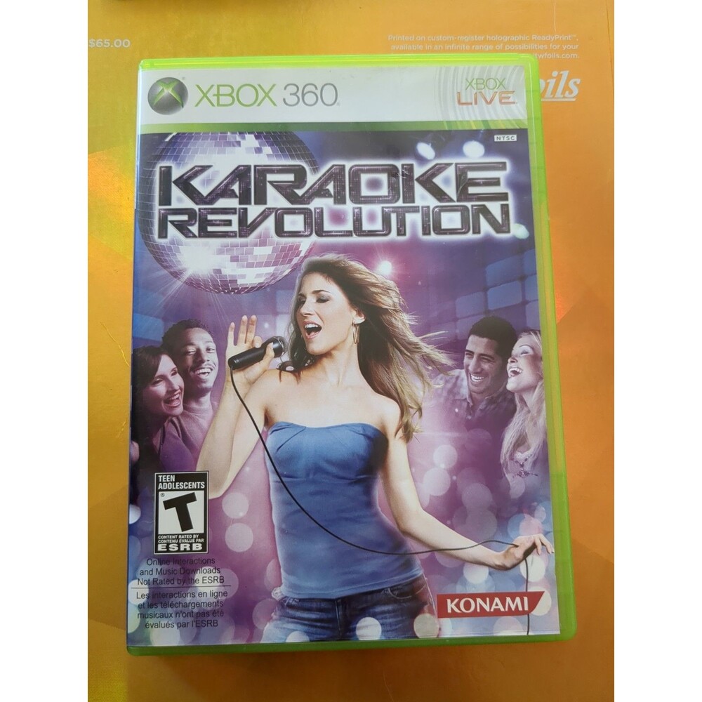 Karaoke Revolution : LN Xbox 360 Tested And Works